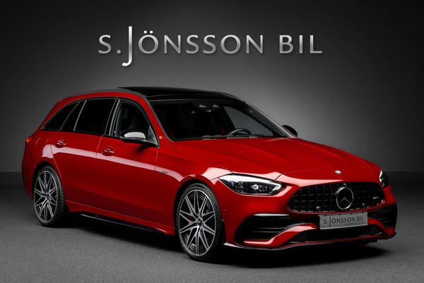 Mercedes C43 AMG 4MATIC T Skalstolar / Burmester / Panorama - 2024