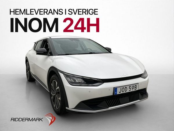 Kia EV6 77.4 kWh 228hk Dragkrok Värmare Kamera CarPlay MOMS - 2023