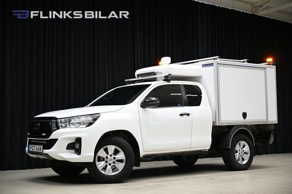 Toyota Hilux 2.4 AWD 150HK Servicebil|Kåpa|Clayton|Leasbar|SeUTR!! - 2021