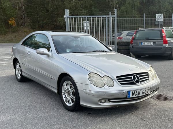 Mercedes CLK200 Kompressor Coupé Automat 163hk Avantgarde Nyservad - 2005