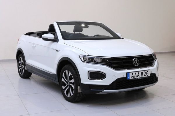 Volkswagen T-Roc Cabriolet 1.0 TSI 110hk / Adaptiv farthållare - 2022