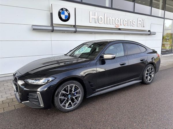 BMW i4 M50 83 Fully Charged Läder H K Elstolar Laserljus Servi - 2023