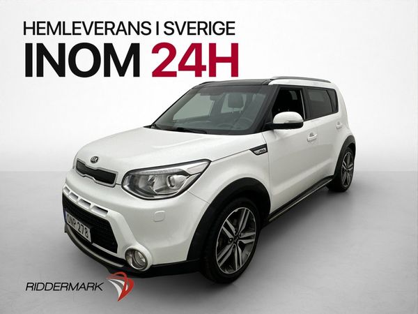 Kia Soul 1.6 GDI 132hk Panorama Skinn Kamera Rattvärme - 2015