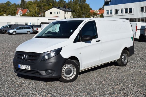 Mercedes Vito 111 CDI 2.8t/ LÅNG L2/ DRAG/ D-VÄRM/ S&V - 2018