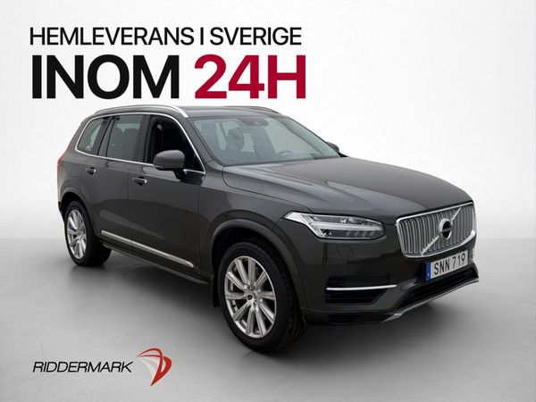 Volvo XC90 T8 AWD 392hk 7-sits Inscription Pano Navi Kamera - 2019