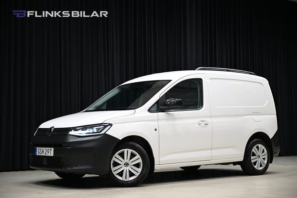 Volkswagen Caddy DSG 122HK Dubbelgolv|Inredd|Backkamera|Drag|Värmare - 2023