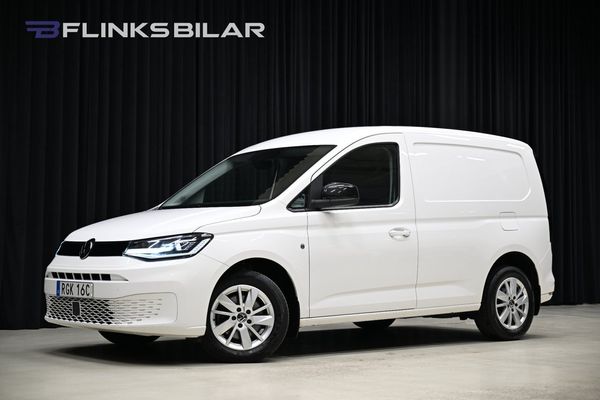 Volkswagen Caddy DSG 122HK Drag|Värmare|LED|Nedlackad|Backkamera|Leasbar - 2023