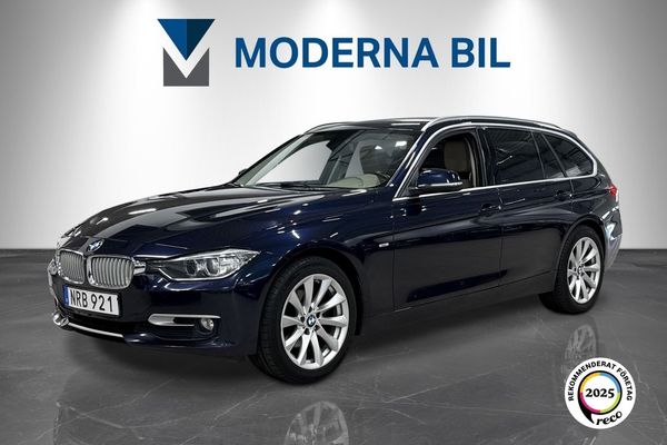 BMW 320 D xDrive Touring Steptronic 184hk Dragkrok HiFi Halvskinn - 2015