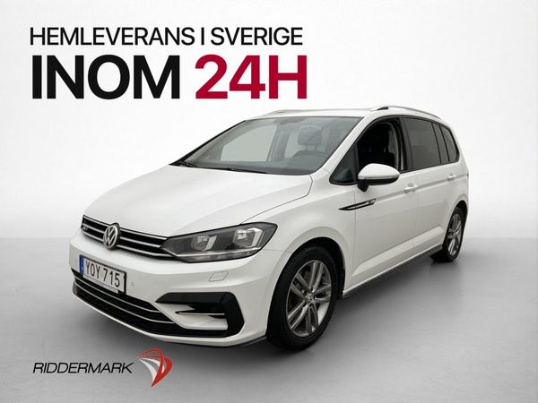 Volkswagen Touran 7-Sits 1.4 TSI 150hk R-Line Kamera Drag - 2018
