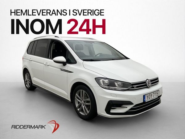 Volkswagen Touran 7-Sits 1.4 TSI 150hk R-Line Kamera Drag - 2018