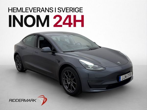 Tesla Model 3 Long Range AWD 440hk Värmare Autopilot Kamera - 2021