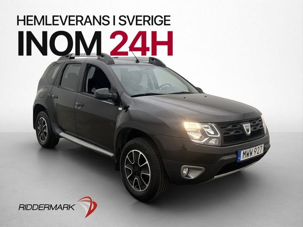 Dacia Duster 4x4 109hk Limited Edt Black Shadow Drag Kamera - 2017
