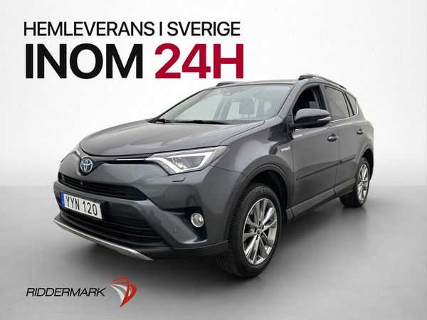 Toyota RAV4 Hybrid AWD 197hk Executive Skinn Drag Kamera - 2017