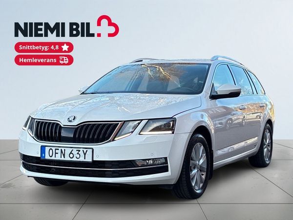 Skoda Octavia Kombi 1.5 TSI SoV-Däck/Kamera/P-sens/Skinn/Lågskatt - 2020
