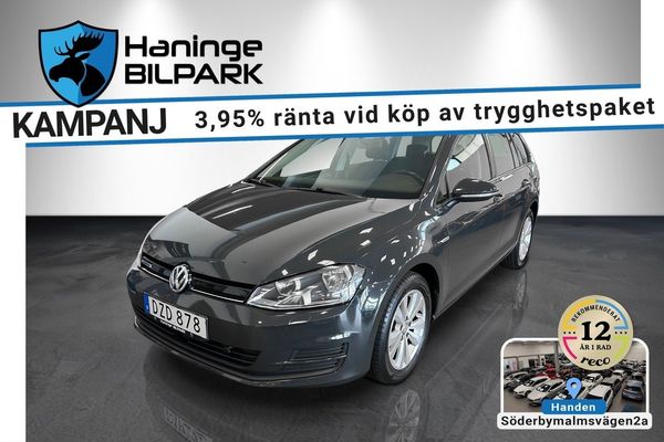 Volkswagen Golf I SC 1.4 TGI SUPERDEAL 3.95% / B-KAM / NYBYTT KAMREM - 2016