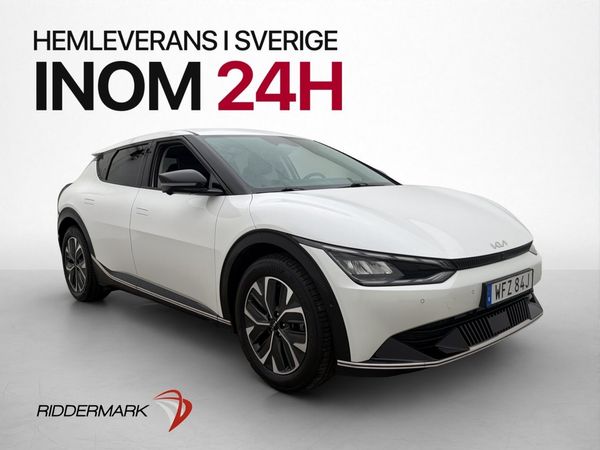 Kia EV6 77.4 kWh AWD 325hk Navi Kamera Carplay Döda-vinkel - 2023