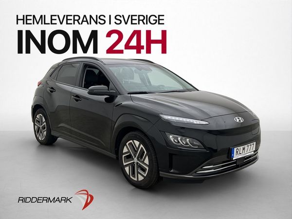 Hyundai Kona 64kWh 204hk Essential Kamera Rattvärme CarPlay - 2022