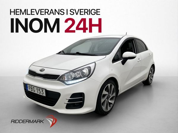 Kia Rio 1.2 84hk GLS Navi Kamera Bluetooth Farthållare - 2016