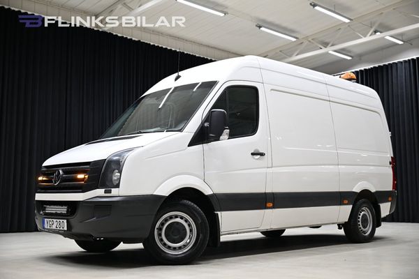 Volkswagen Crafter 163HK Servicebil|Inredd|UppvärmtSkåp|Inverter|Kompresso - 2016