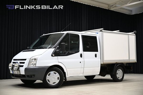 Ford Transit 2.4 TDCi 140HK Dubbelhytt|Kåpa|Inredd|Kamkedja|Leasbar - 2010