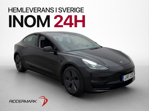 Tesla Model 3 Long Range AWD MOMS Autopilot Panorama Sv-Såld - 2023
