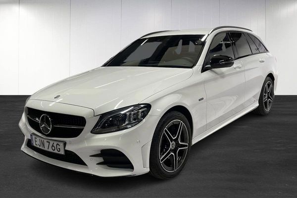 Mercedes C300 e 300e Kombi Night Edition, Dragkrok - 2021
