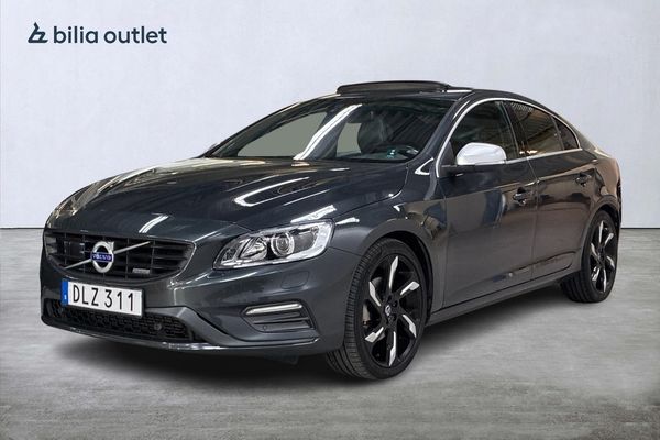 Volvo S60 D4 aut R-Design BE PRO 181hk Takl Navi BLIS KamremBytt - 2015