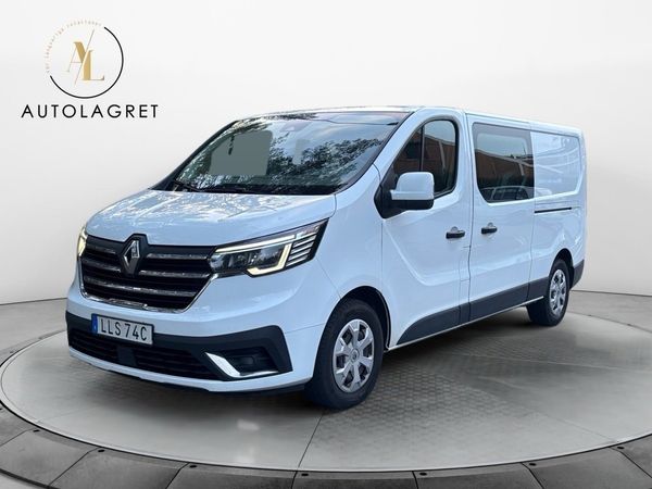 Renault Trafic Dubbelhytt L2 6sits Värmare Drag B-kamera Carplay Moms - 2023