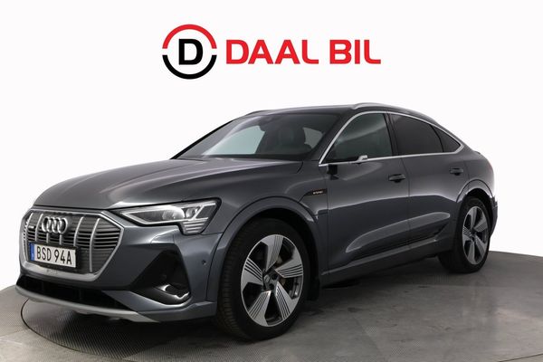 Audi e-tron Sportback 55 QUATTRO 408HK S-LINE PANO B&O® LUFTFJÄD - 2020