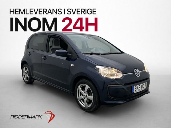 Volkswagen E-UP e-up! 82hk Navi P-Sensorer Farthållare Sätesvärme - 2014