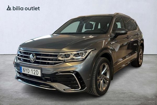 Volkswagen Tiguan Allspace 5-sätes 2.0 TDI 200hk 4Motion R-Line Panorama H/K Drag - 2023