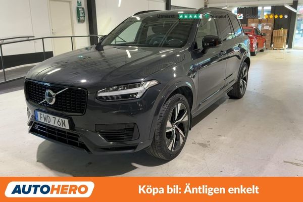 Volvo XC90 T8 AWD R-Des Polestar Opt / B&W, Pano, 360, Drag - 2021