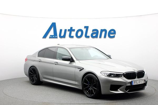 BMW M5 Competition H/K, HUD, Soft Close, Massage 625hk - 2019