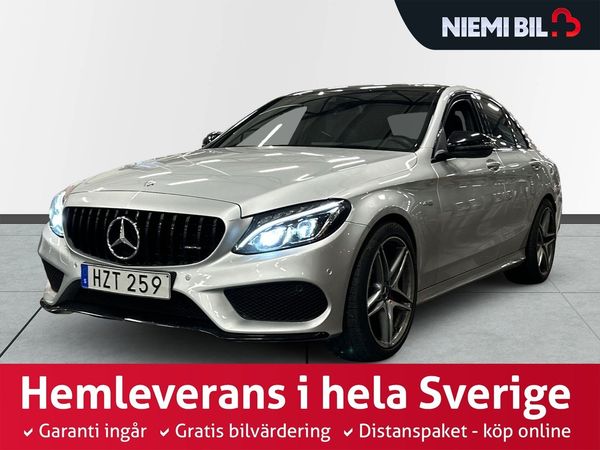 Mercedes C450 C43 AMG 4MATIC Skinn/Burmester/Pano - 2016