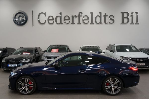 BMW 440 i xDrive Coupé 374hk M-Sport T-Lucka Laserlight Fullserv - 2022