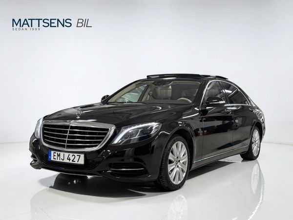 Mercedes S500 L 455Hk /Svensksåld /En ägare /Panorama /Burmester - 2015