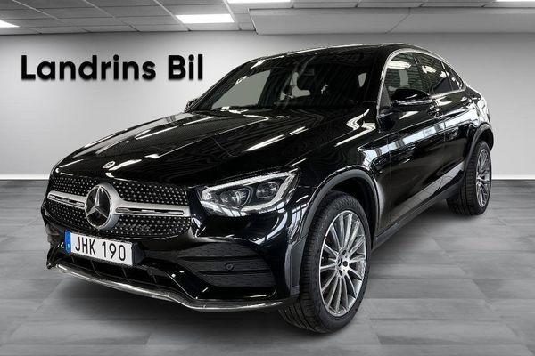Mercedes GLC300 de Coupé 4MATIC / AMG Line / Drag / Värmare - 2021
