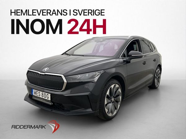 Skoda Enyaq iV 80 High MOMS Drag Kamera Läder Elstol CarPlay - 2021