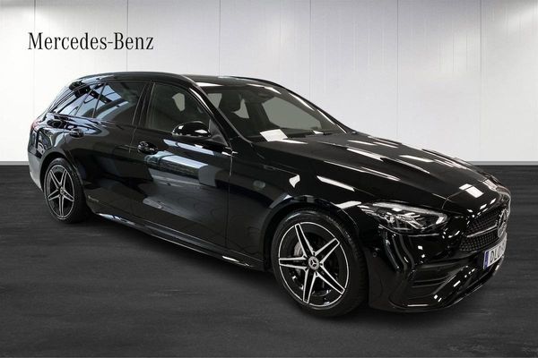 Mercedes C200 AMG, Panorama, Dragkrok 313hk - 2022