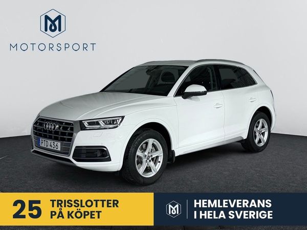 Audi Q5 2.0 TDI Quattro Dragkrok Värmare Adaptiv Farthållare - 2018
