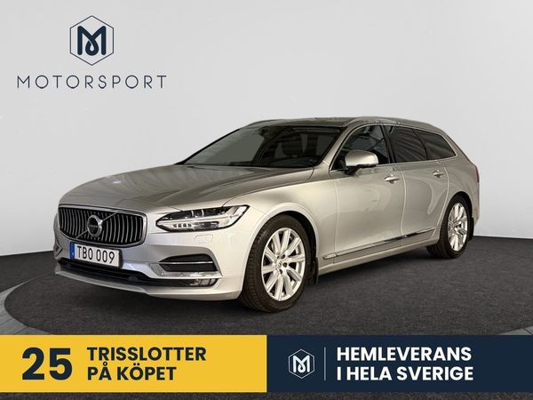 Volvo V90 D3 AWD Aut Inscription Drag Navi 360-kamera Adp-fart - 2018