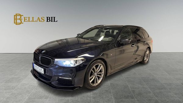BMW 520 d TOURING 190HK M SPORT DRAG NAVI H/K VÄRMARE 360°KAM NFC - 2018