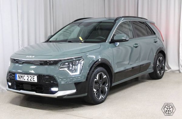 Kia Niro EV Advance, Drag, H/K, S&V-hjul, Skinn, Soh 100% - 2023