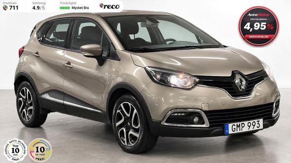 Renault Captur 1.2 TCe Automat 120hk Navi/Fullservad - 2015