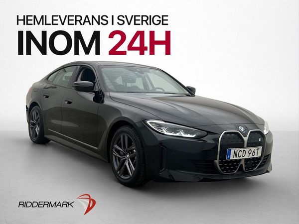 BMW i4 eDrive40 Gran Coupé Värmare Kamera Dragkrok MOMS - 2024
