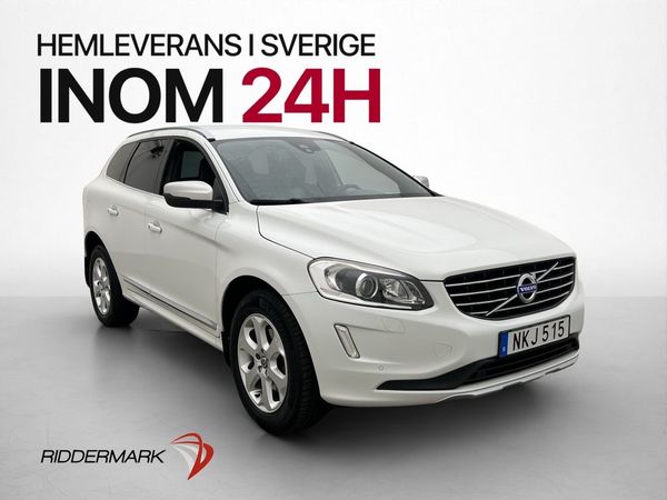Volvo XC60 D4 Summum VOC Värmare P-Sensorer Skinn Elstol - 2016