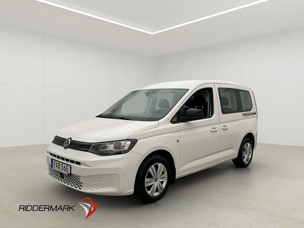Volkswagen Caddy Life P-Sensorer Drag CarPlay 5-Sits Moms - 2022