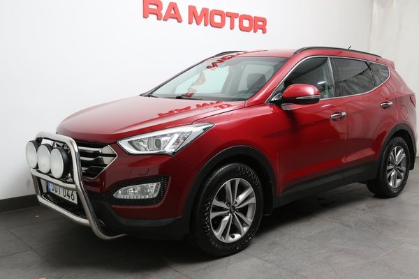Hyundai Santa Fe 2,2 CRDi 197hk Premium AWD Aut Navi Skinn Motorv Drag - 2015