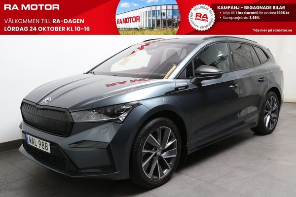 Skoda Enyaq 80 Sportline 204hk Panorama Head-up 360° Dragkrok - 2022