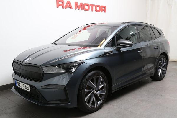 Skoda Enyaq iV 80 Sportline 204hk Panorama Head-up 360° Dragkrok - 2022